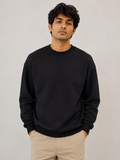 Sweatshirts for Men Black (Full Cotton) Belief It's Special.