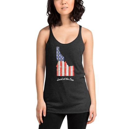 Land of the Free Racerback Tank